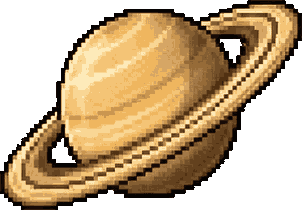 土星のドット絵